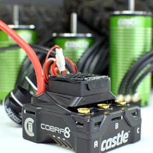 COBRA 8 25.2V ESC W / 1512-2650KV V2 SENSORED MOTOR COMBO