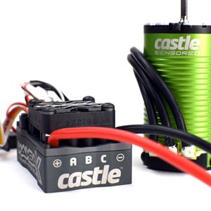 MAMBA X SCT, SENSORED, 25.2V WP ESC AND 1412-2100KV COMBO