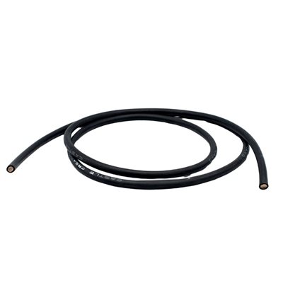 CASTLE WIRE - 10 GAUGE - BLACK - BULK 150M SPOOL