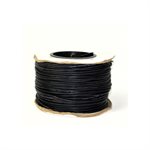 CASTLE WIRE - 10 GAUGE - BLACK - BULK 150M SPOOL