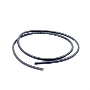 CASTLE WIRE - 8 GAUGE - BLACK - BULK 100M SPOOL