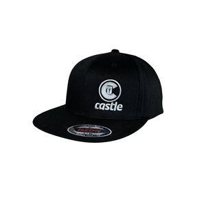 Embroidered Flexfit Flat Bill Cap (L / XL)