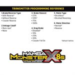 MAMBA MONSTER X 8S, WP, SENSORED, 33.6V ESC