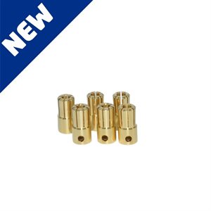 CC Bullets - 6.5MM Male only (6-pack)