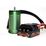 MONSTER 2 1:8TH 25V ESC WATERPROOF W /  2200KV MOTOR SENSORED