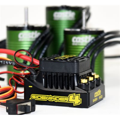 SIDEWINDER 4 WP SENSORLESS ESC ON ROAD EDITION W / 1406-7700 SENSOR READY MOTOR