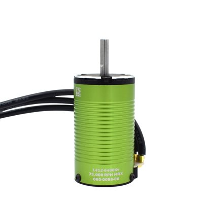 CASTLE 1412 SENSORED MOTOR - 6400KV (2S NO PREP) CASTLE 1412 SENSORED MOTOR - 6400KV (2S NO PREP)